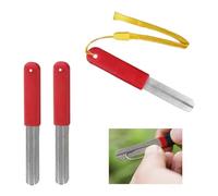 3PCS V-Groove Dart Sharpener,Dart Sharpener Diamond Grinding File,Portable Sharpening File Dart Accessories,Precision V-Groove Dart Point Sharpener,Rapid Sharpening Tool for Fishing Hooks & Darts