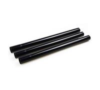 3Pcs Vacuum Cleaner Extension Wands Replacement Tubes Accessories 32mm Inner Diameter Hose Plastic Wand Pipe(Black)
