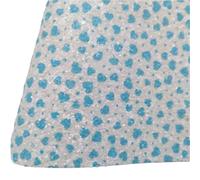 3pcs Valentine's Hearts Printed Glitter Faux Vinyl Fabric with Felt Backing Leather Sheets for Earrings DIY 21X29CM(Color-07)