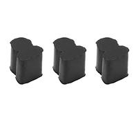 3Pcs Valve Rotor Bumper Rubber Buffering Stop Set Kit for French Horn, More Even Blowing with High Durability Rubber, Extensive Application on Various Brass Wind Instruments,