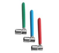 3PCS Valve Tappet Adjustment Tool Set 8mm 9mm 10mm, Heat-Treated Steel Lock Nut Sockets with 3mm/4mm Square & Slotted Adjusters for Motorcycle ATV Small Engine Maintenance