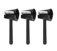 3pcs Vegetables Curler, 6.1x2.3x1.6in Carrot Cutter and Peeler ABS Plastic and Stainless Steel Blade Vegetable Spiral Slicer for Kitchen Creative Cut Flower Carrots Potatoes Cucumber(Black)