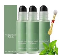 3Pcs Vertisooth Anti-Dizzy Roll-On,Fast-Acting Essential Oils,Natural Ingredients Can Quickly Relieve Dizziness,Easy to Use