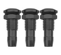 3Pcs Vgoohobby M6 / M8 RC Boat Water Nipple Outlet Nozzle for RC Boat Motor Cooling (M8, Black)