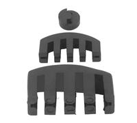 3PCS Violin Cello Mute Set Rubber Violin Practice Mute Set Claw Round Style Practice Silencer Black