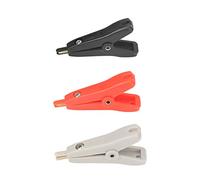 3Pcs Walfront P2005 10A Copper Gold Plated Kelvin Test Alligator Clips