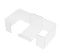 3pcs Wall Mounted Acrylic Tissue Box Cover for Kitchens and Labs | Smooth Surface, Accommodates Wet and Dry Wipes, Repositionable Design, Fast Installation, Space Saving