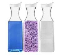 3PCS Washing Powder Storage,1.5L Detergent Dispenser,Reusable Laundry Detergent Storage,Laundry Liquid Dispenser for Detergent,Fabric Softener,Washing Powder,Multi-Application Cereal Dispenser,Juices