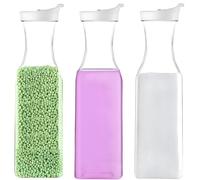 3Pcs Washing Powder Storage,1.5L Laundry Liquid Dispenser,laundry Storage Containers Fabric Softener Storage Bottle,laundry Detergent Storage Dispenser for Fabric Softener,Scent Booster,Laundry Powder