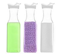 3PCS Washing Powder Storage,1.5L Detergent Dispenser,Reusable Laundry Detergent Storage,Detergent Dispenser Laundry Liquid Dispenser for Fabric Softener, Scent Booster, Laundry Powder (A)