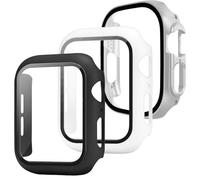 3PCS Watch cover, With Built in Tempered Glass, For Apple Watch Se/series 6/5/4 40mm Screen Protection