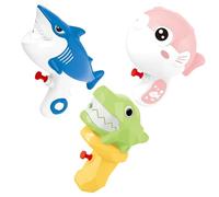 3PCS Water Guns for Kids, Cute Cartoon Animal Shape Water Pistol with Long Shooting Range, Press Type Watergun with Comfortable Grip for Outdoor Beach Summer Pool Gifts