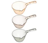 3pcs Water Ladle Acrylic Long Handle Thickened with Home Cooking