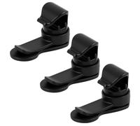 3PCS Water Tube Clips Universal Water Bladder Hose Clip for Hydration Pack and Backpack Straps, Durable Plastic Water Bladder Tube Clip with Secure Design, for Outdoor Hiking and Camping