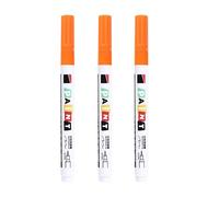 3Pcs Weather Resistant Stone Paint Marker Pen for Gravestone Tombstone Lettering Drawing on Stone Metal Wood and Oil Proof Face Repair Marker