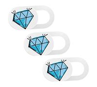 3pcs Webcam Cover Camera Protective Stickers for Laptops Tablets and Smartphones Hacking and Peeping Design Unique Pattern for Secure Digital Life