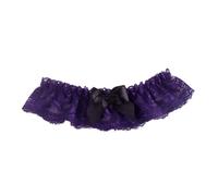 3pcs Wedding Garter Lace Floral Leg Belt White Bowknot Bridal Lingerie Ring Loop Party Suspender(Color-04)