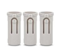 3Pcs White Attachment Sleeves Fit Models FR130T FS55 | Easy 1 Minutes Installation, Push On, Without Modification Needed, Repair Part for Outdoor Power Tool