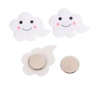 3pcs White Cloud Shape Diamond Art Fixators Embroidery Tools Portable and Easy to Fix Accessories for Cross Stitch and Manual Crafting