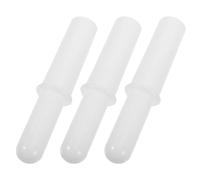 3pcs White Plastic Meat Grinder Pusher for Sausage Making and Mixing