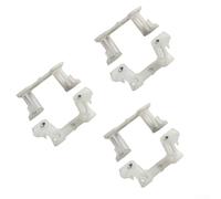 3Pcs White Plastic Sander Support Replacement Parts Set with 4510 Sander Vibration Frame Kit for Repairing and Restoring Performance in Workshop and Home Power Maintenance