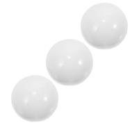 3pcs White Resin Roulette Wheel Beads for Table Game Replacement, Stable and Sturdy Design to Add Excitement, Suitable for Casino and Festival Roulette Games