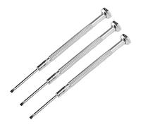 3Pcs Wind Instrument Screwdriver Set, Metal Repair Maintenance Tool Kit for Saxophone, Clarinet, Oboe, Flute