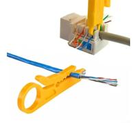 3PCS Wire Stripper Set Including Electric Stripping Blade and Rimping Plier for Cable Wire Stripping and Punch Down Termination