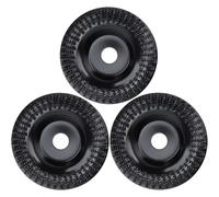 3Pcs Wood Grinding Polishing Wheel Rotary Disc Set Angled Grinder Carving Sanding Tool Abrasive Disc Tool Woodworking Polishing Wheel