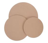 3pcs Wood Pottery Drying Board for Novice Potters and Artists | High-density Compressed Wood, Smooth Non-stick Surface, Stable Base, for Sculpting Clay Pieces in Classrooms