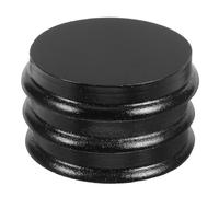 3pcs Wooden Circular Bases Mini Doll Miniature Bases for Craft Making and DIY Projects, Black round Display Stands Suitable for Decorating and Showcasing Creations by Artists