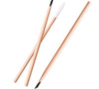 3Pcs Wooden Eyebrow Pencil for Women, Waterproof Sweat-Proof Facial Hair Tool, 7 Inch Black Liner, Professional Liner for Beginners and Professionals