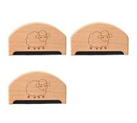 3PCS Wooden Lint Remover Tool Sweater Comb Effectively Cleans Pills From Clothing and Cashmere and Home Textiles Handheld Lint Remover