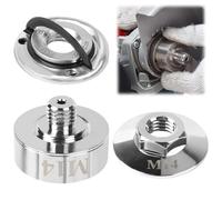 3Pcs X-Lock Adapter, Grinder Adapter Kit on M14 and 5/8 Inch Thread, Angle Grinder Adapter for Cutting Discs and Grinding Wheels (X-Lock Adapter for M14)