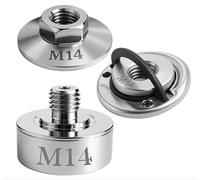 3Pcs X-Lock Adapter, Grinder Adapter Kit on M14 and 5/8 Inch Thread, Angle Grinder Adapter for Cutting Discs and Grinding Wheels (X-Lock Adapter for M14)