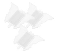 3pcs Yale Window Lock Butterfly Shape Abs Latch for Sliding Door