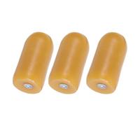 3pcs Yellow Beeswax Pillar Candle Rustic Portable Lighting | 8-10 Hours Burn Time, Suitable for Campers and Preppers, for Blackout Preparedness and Power Outage Use