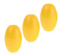 3pcs Yellow Foam Buoy Float for Kayak Mooring Rope Open Waters