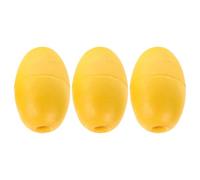 3pcs Yellow Foam Buoy Float for Kayaks and Small Boat Anchoring | PVC Single Mold Oval Shape, Corrosion Resistant Surface, Freshwater Marking and Dock Line Use