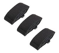 3Pcs Yootones Guitar String Mute Dampener Compatible with Electric Acoustic Guitar Bass Musical Instruments Accessory(Black)