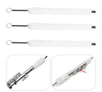3Pcs Yootones Piccolo Cleaning Brush Swab Cleaner Tools L21mm for Piccolo Instrument