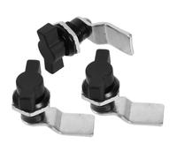 3pcs Zinc Alloy T Handle Cam Lock with Keys for Toolbox Cabinet Doors | Heavy Duty Cylinder Latch, Offset Ergonomic Grip, Suitable for Control Panels, Garages and Maintenance Departments