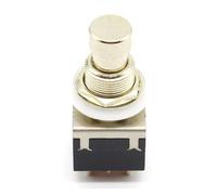 3PDT 9 pins Guitar Effects push button Switch foot pedal switches guitar switch(Blue)
