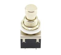 3PDT 9 pins Guitar Effects push button Switch foot pedal switches guitar switch(Blue)
