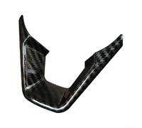 3Pics Carbon Fiber Style Steering Wheel Cover for Fusion, and For Edge 2013-2019 Models - ABS Material Interior Trim