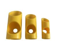 3Piece Foam Pipe Cutter Set for Accurate Insulation Cutting in Various Setting and Projects DIYer and Professional Use Precise Pipe Cutting Fixture