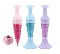3Pieces Diamond P-ain-ting Pens, Diamond Art Pens, 5D Diamond Vase Pen, Nail Point Pen Drill Dotting Tool, Flower Pot Shape Point Drill Pen, Point Drill Pen For Nail Art Crafts Making