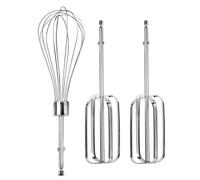 3Pieces Hand Mixer Accessories Stainless Steel Whisks Cooking Mixer Attachments for Effortless Mixing of Eggs Flour Eggs Beater Replacement
