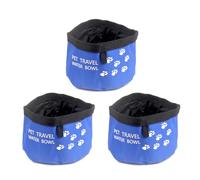 3pieces Pet Foldable Space Saving Bowl Portable Travel Dish Ensuring Convenience For Feeding During Outside Adventure Portable Pet Bowls For Dogs Bowls Cats Water Bowl