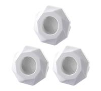 3Pieces Sturdy ABS Materials Sink Overflows Covers Accessory for Aesthetic and Functional Bathrooms Elegant Color Home Improvement